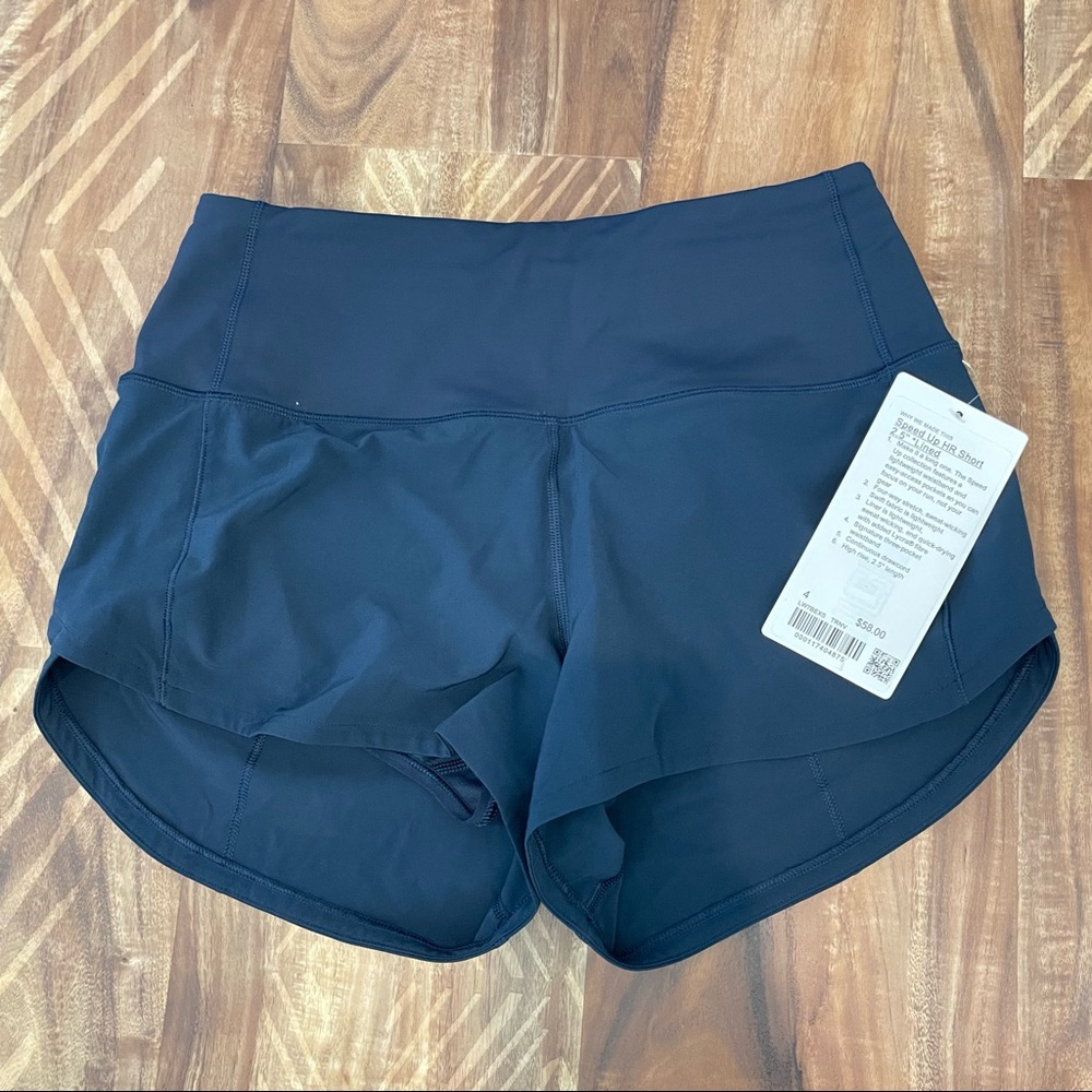 Lululemon high rise 2.5 speed